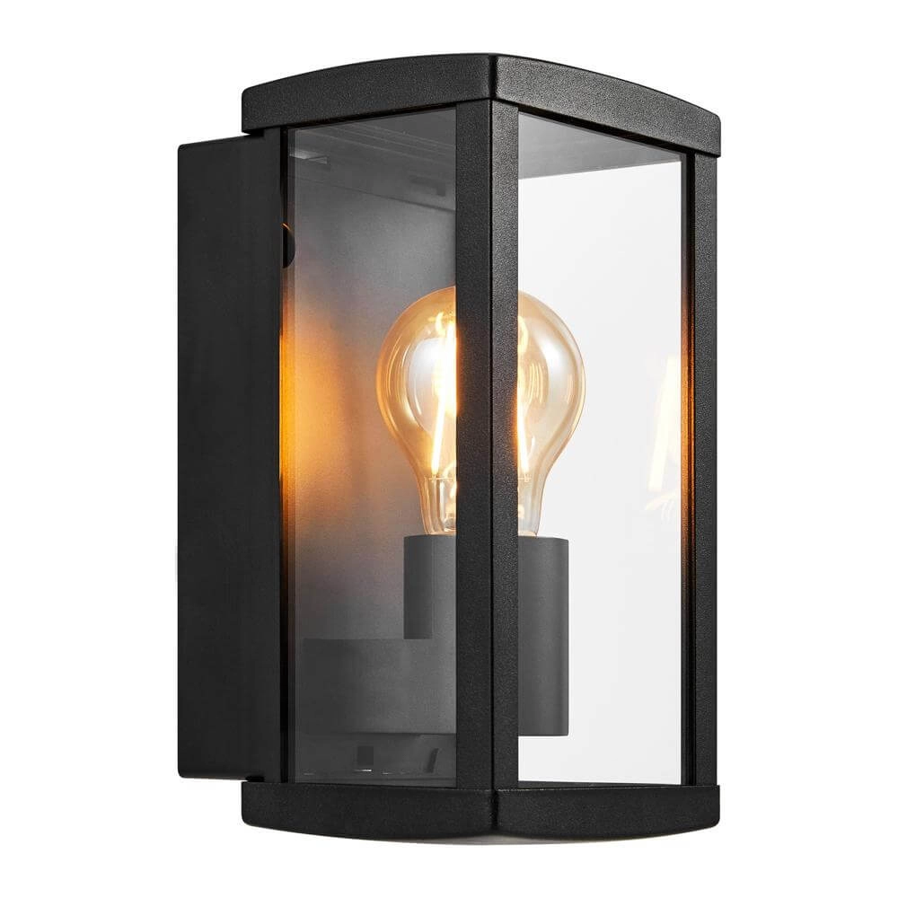 Sleek design wall lamp Luchy black