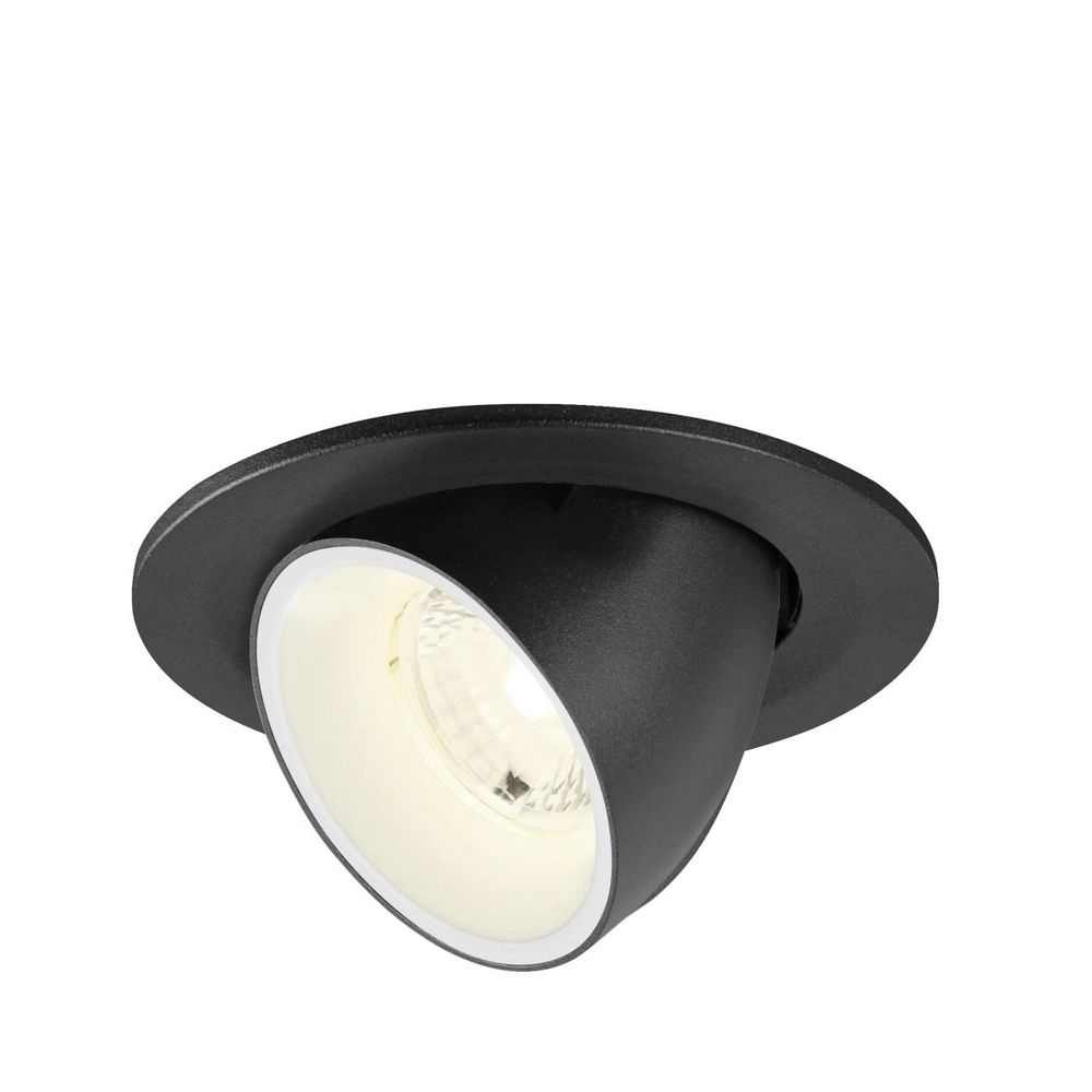 Recessed spotlight Numinos Gimble S black/white 4000K - 40deg