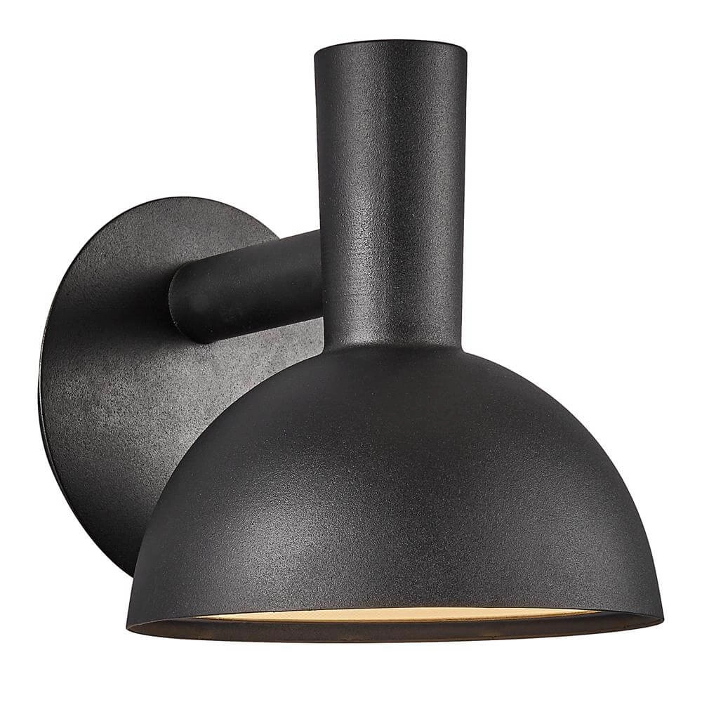 Black wall lamp Arki Design Down