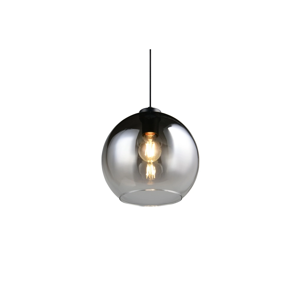Pendant lamp Liora smoke glass Trio 4017807682366