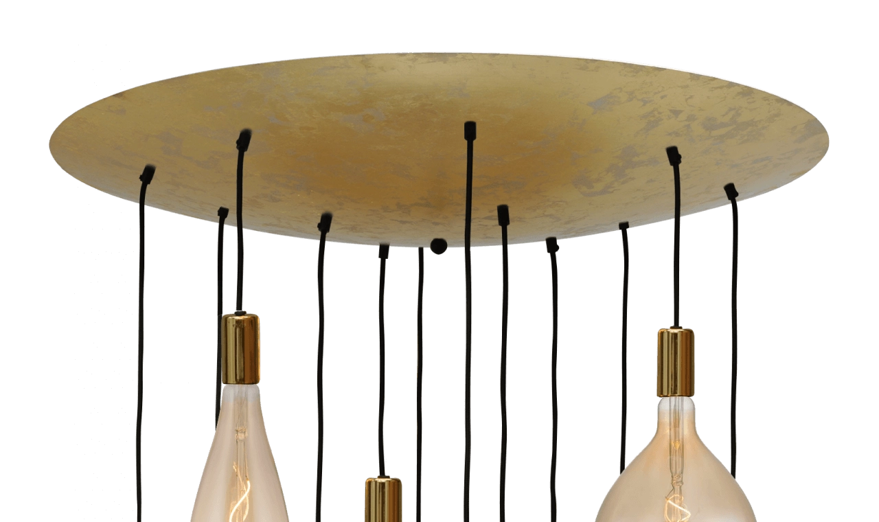 Gold hanging lamp Aton Masterlight 8718121188386