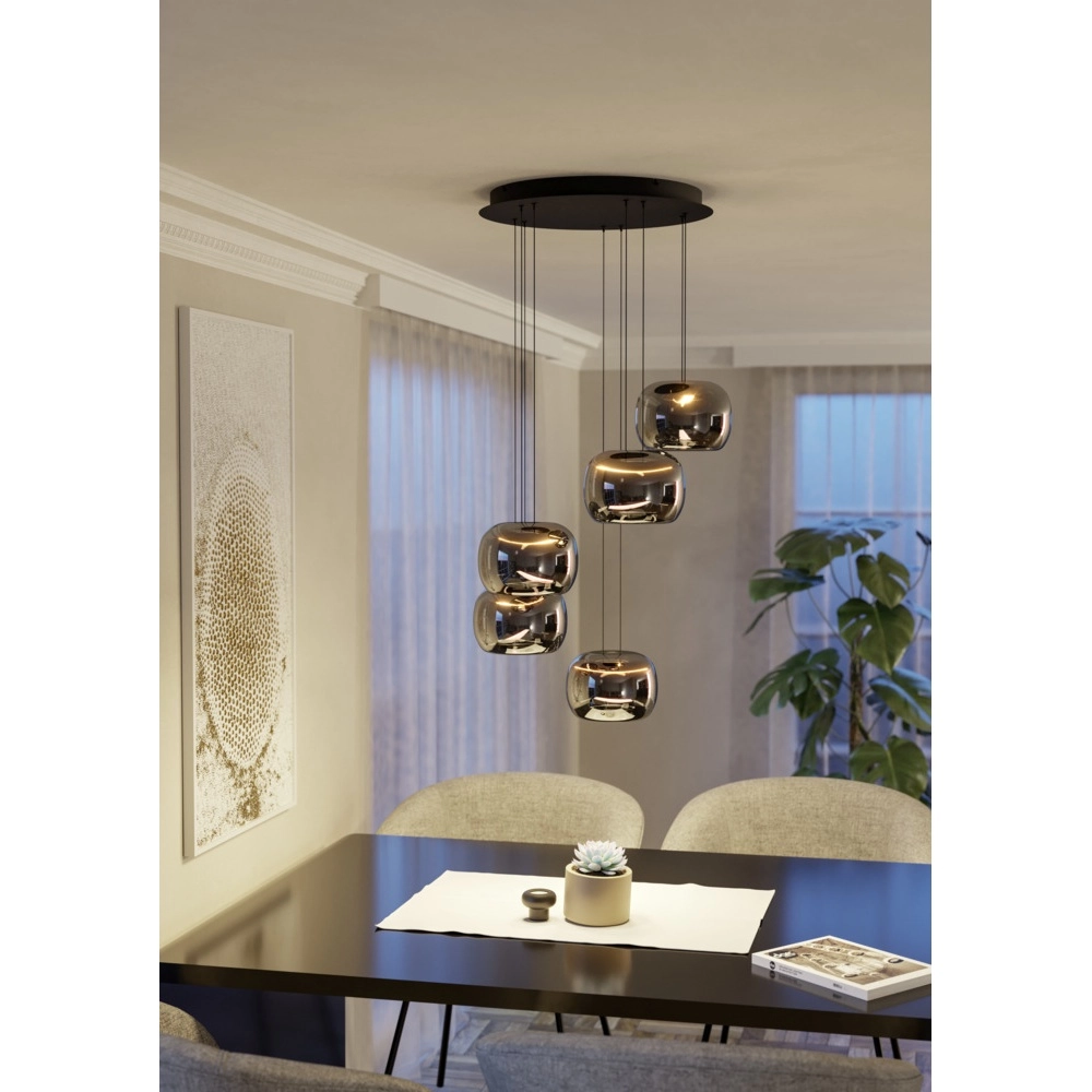 Design pendant lamp Hortunas 5-light Eglo 9008606339228