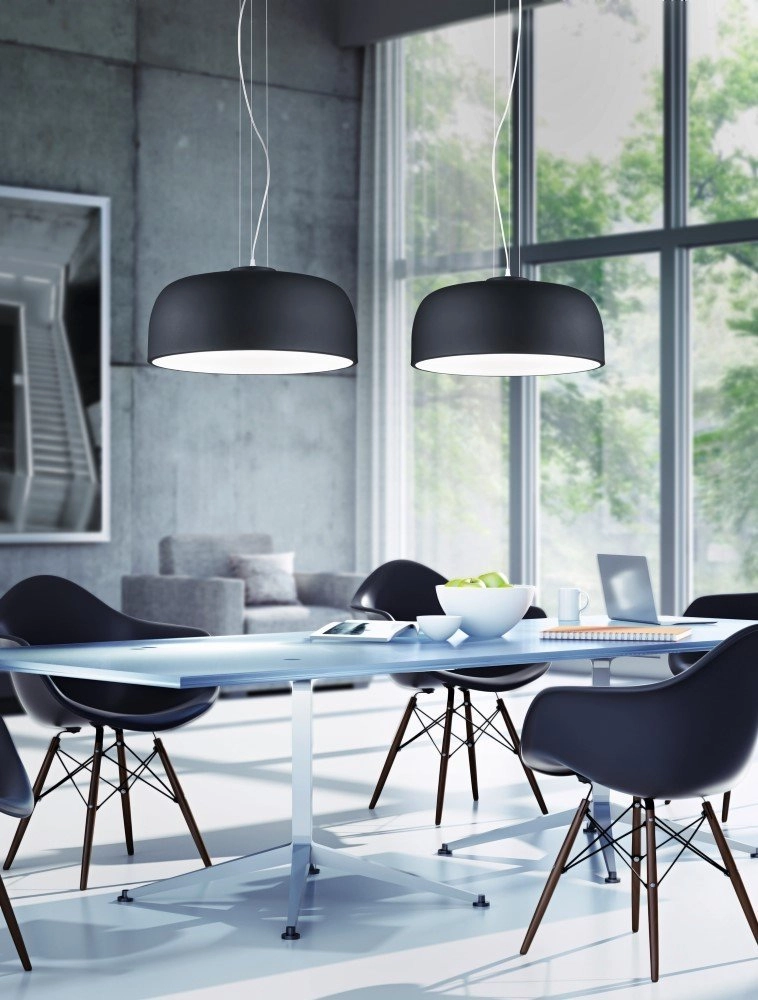 Ceiling spot Baron 52cm black Trio 4017807387698