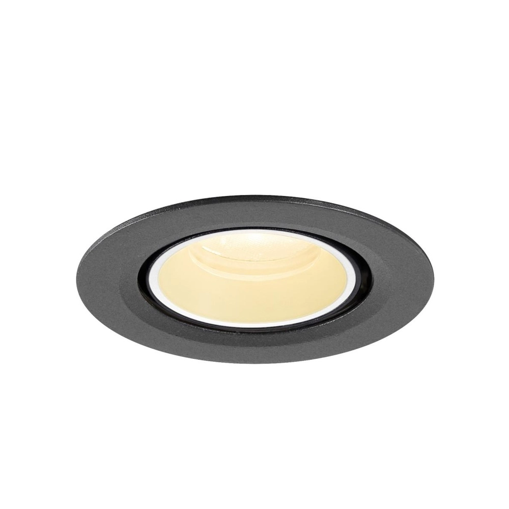 Recessed spotlight Numinos Gimble XS black/white 3000K - 20deg SLV 4024163307093