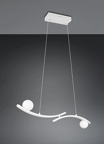 Design pendant lamp Napoli white