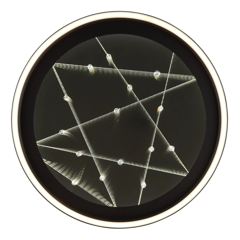 Ceiling lamp Mirrora black Ø 40cm Globo 9007371578849