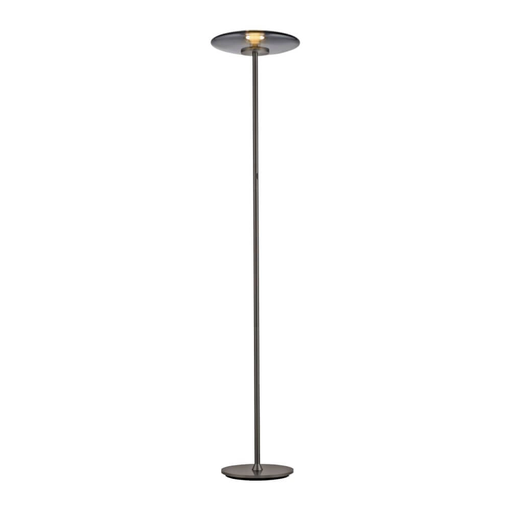 Designer floor lamp Pure Vitrum gray Paul Neuhaus 4012248382721