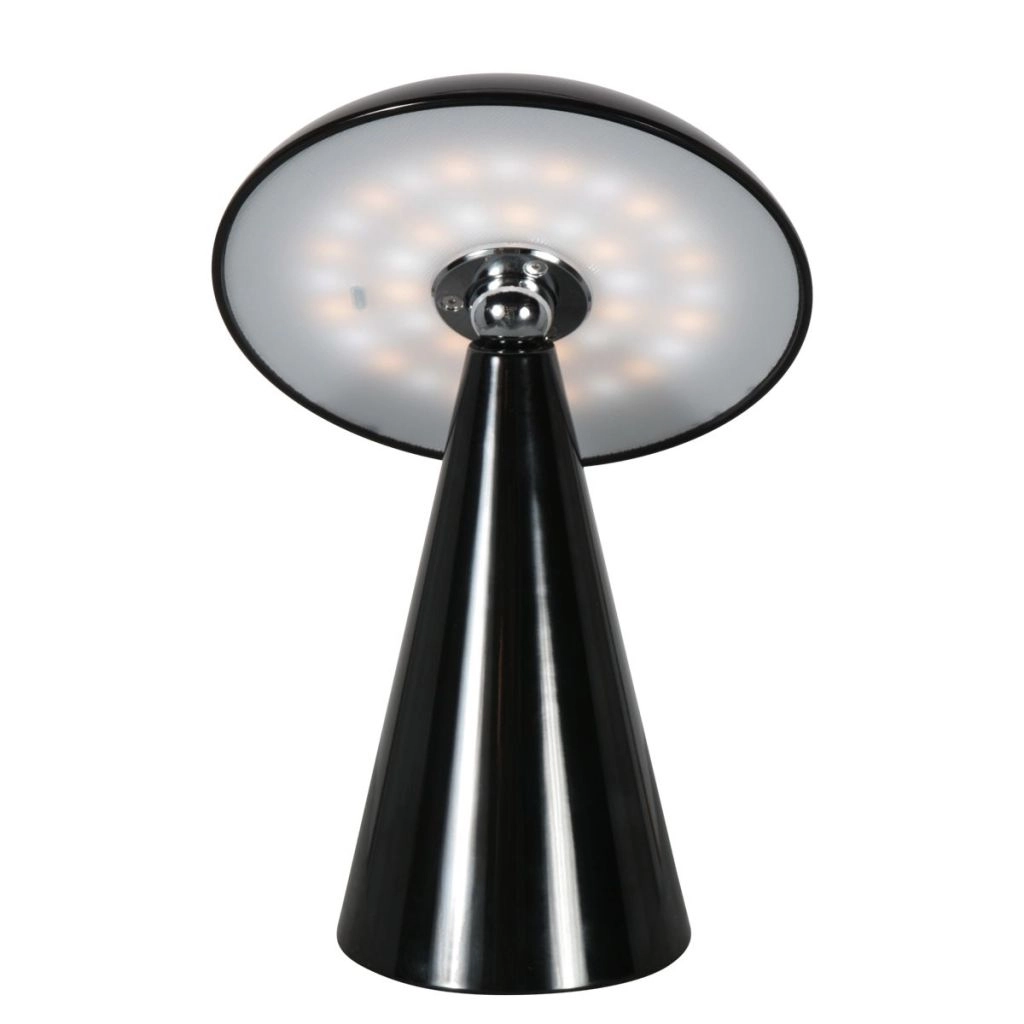 Rechargeable table lamp Mush Black Steinhauer 8712746188806