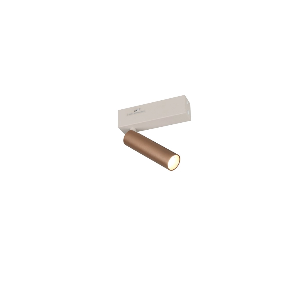 Surface-mounted spot Ambala mocha brown Trio 4017807656077