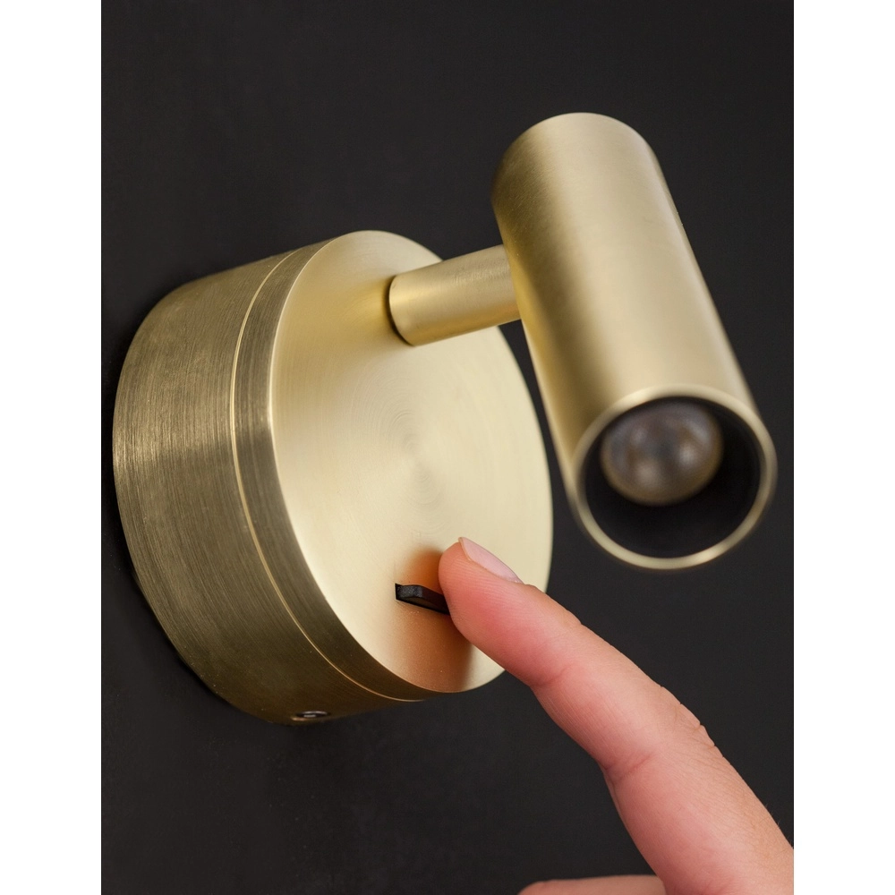 Wall spotlight Clip gold Lyora 5212017417961