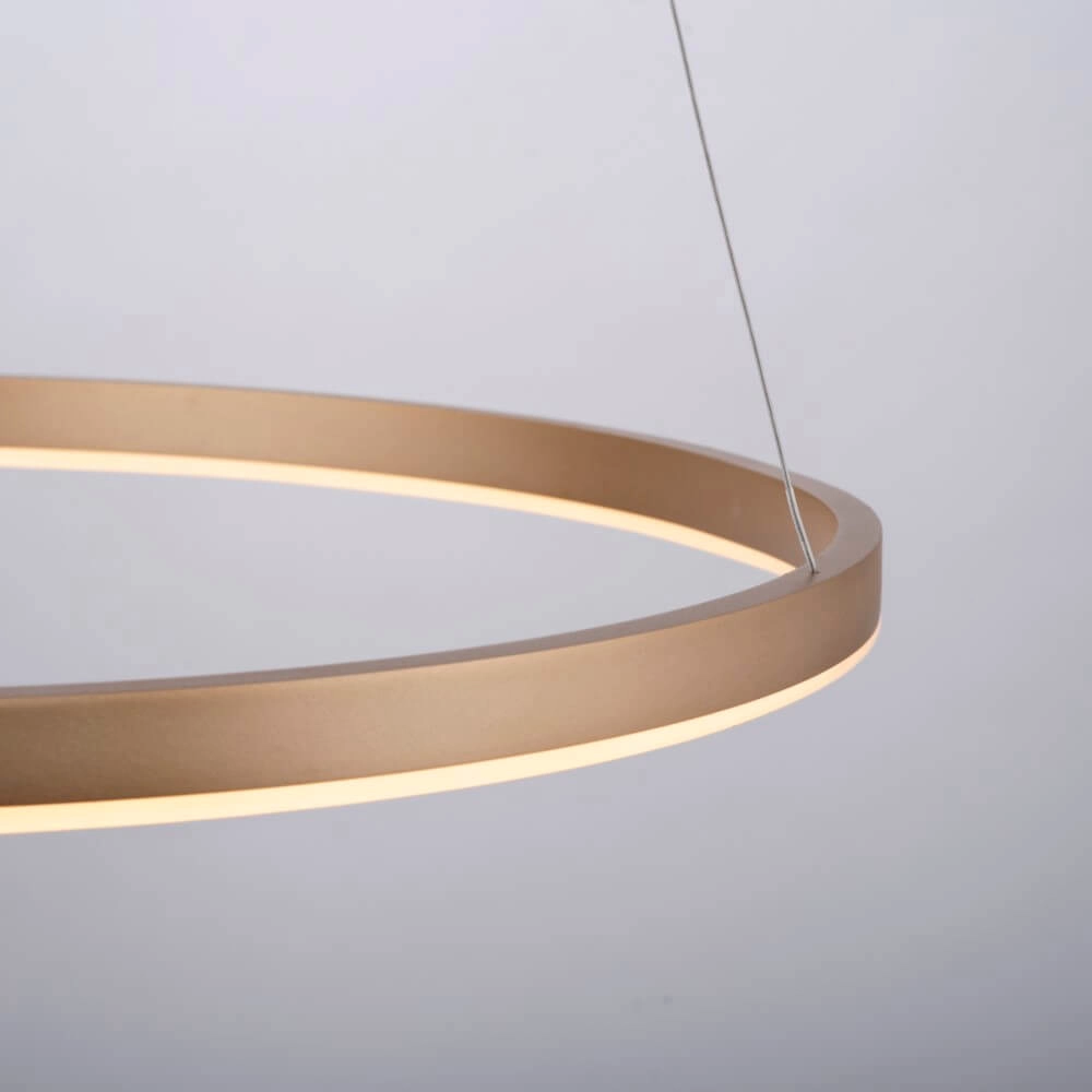 Pendant lamp Ritus brass Just Light 4043689985653