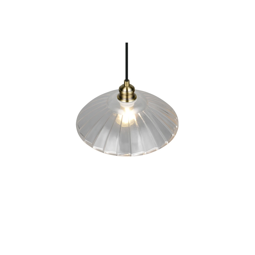 Classic pendant lamp Eluna Old brass Trio 4017807682465