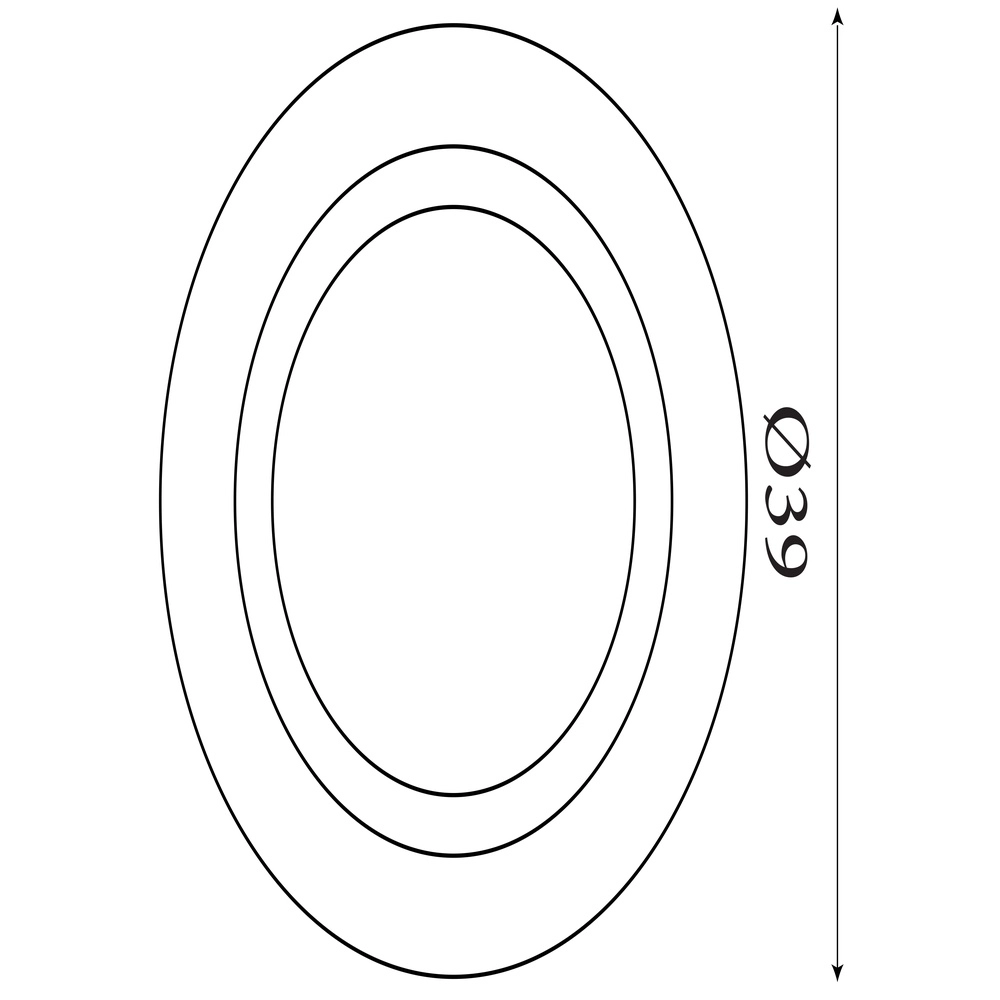 Ceiling light Ringo Ø 39cm black Searchlight 5053423303758