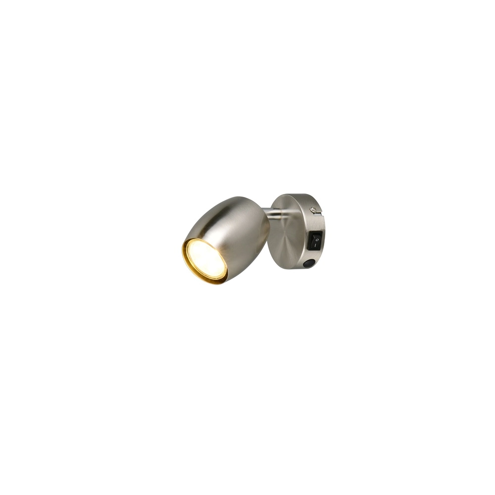 Surface-mounted spot Nancy Single nickel