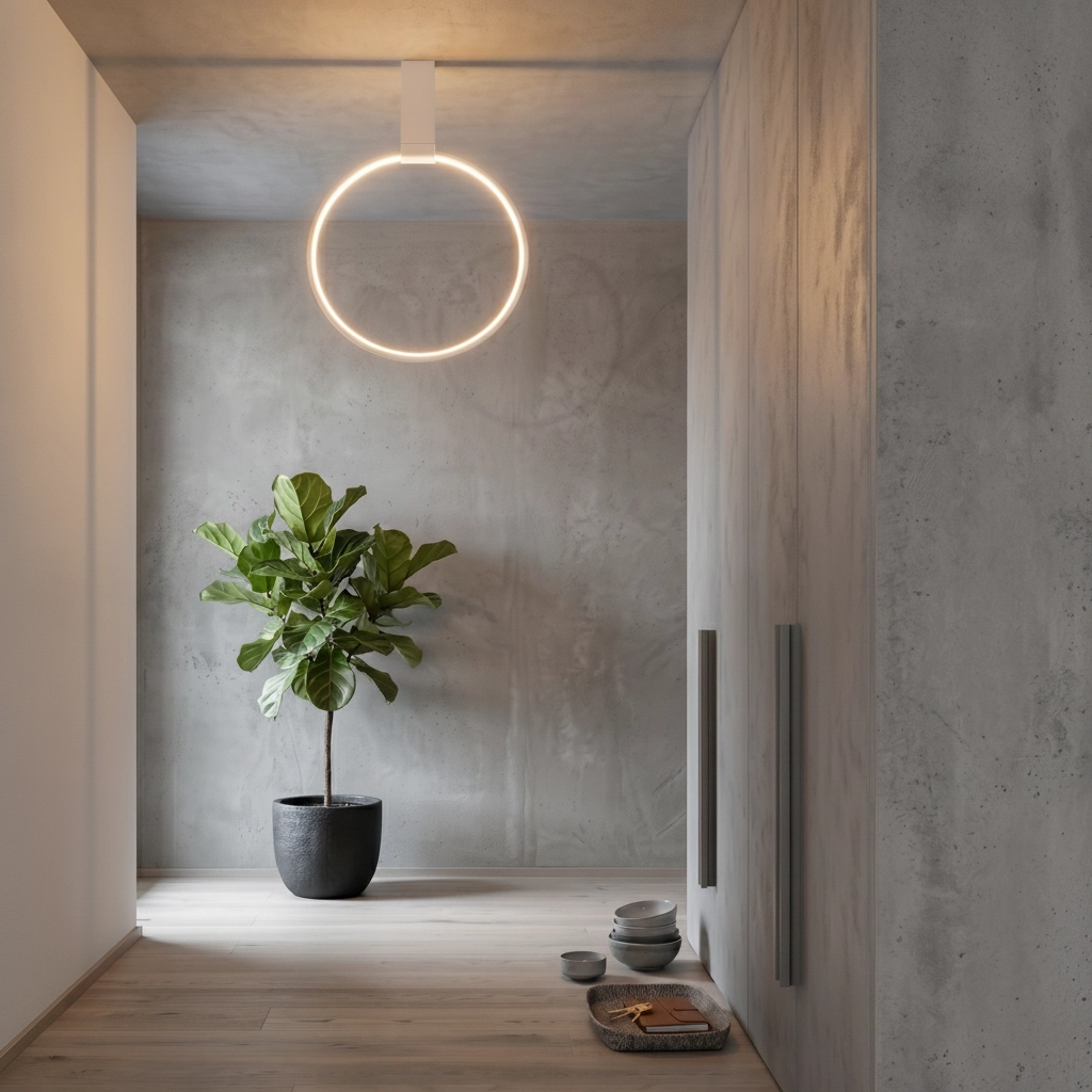 Design ceiling lamp Garve white Ø 40cm