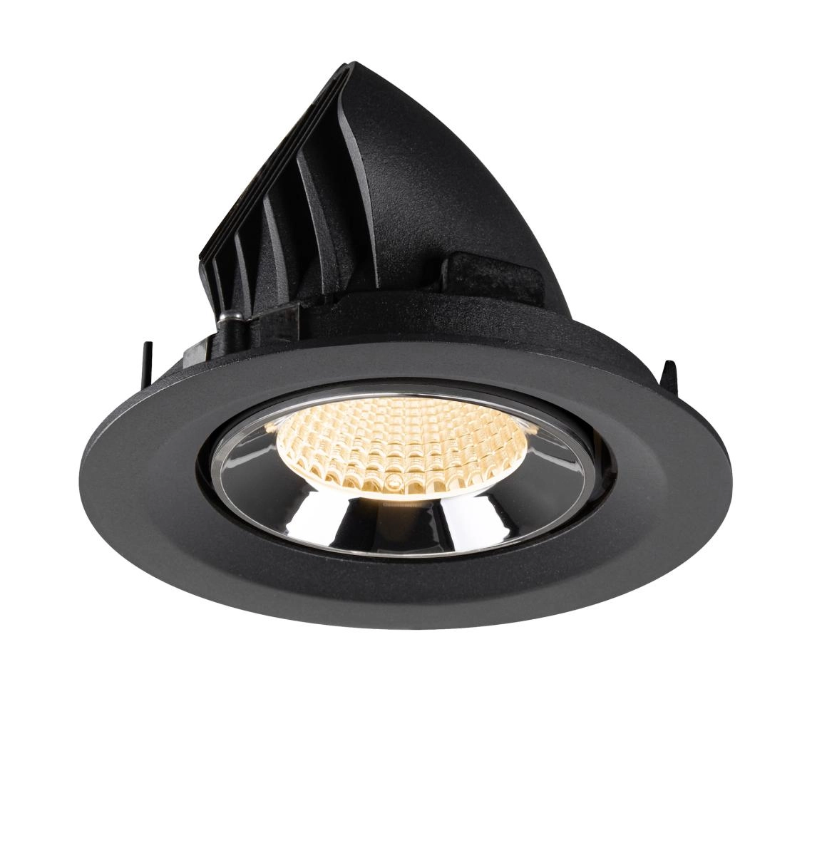 Recessed spotlight Numinos Gimble M black/chrome 2700K - 40deg SLV 4024163312080