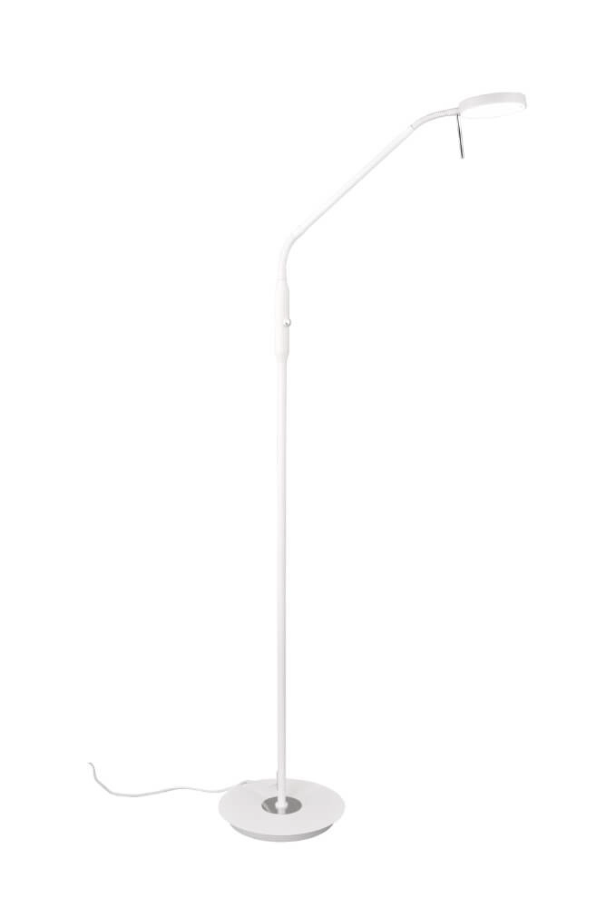 Standing floor lamp Monza white
