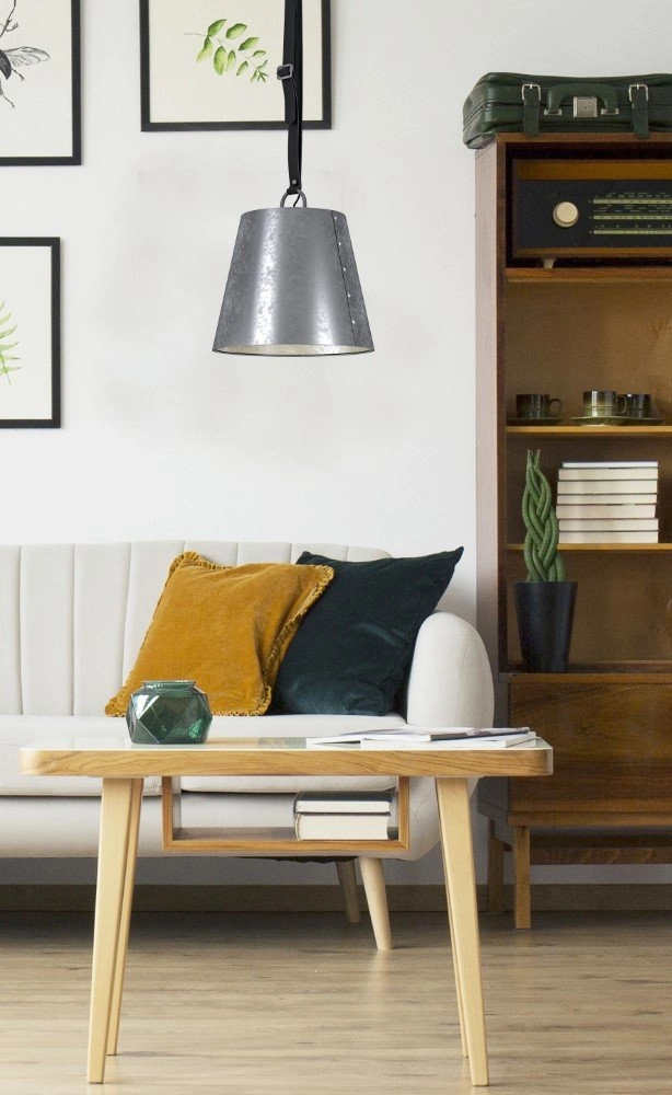 Pendant lamp Chertsey Zinc gray Eglo 9002759434052