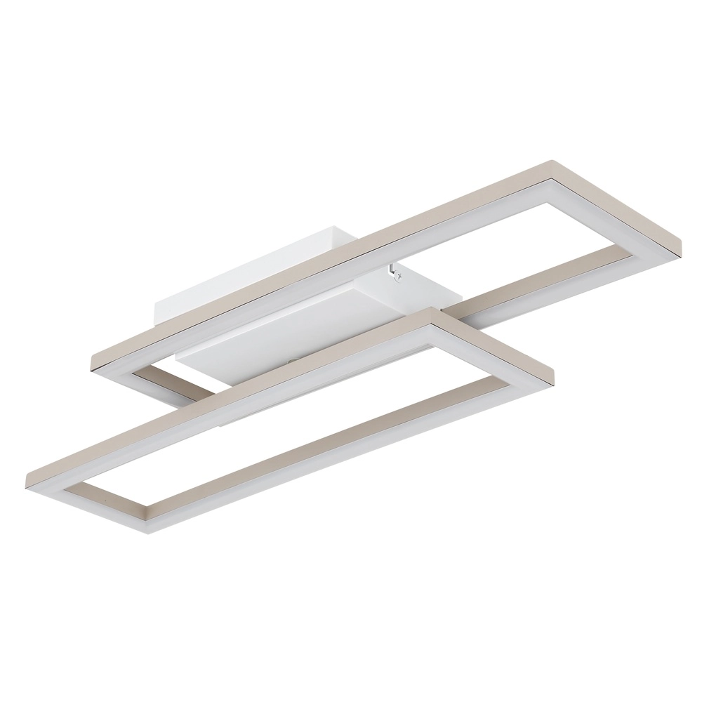 Modern ceiling lamp Wilton sand brown 15.5cm Globo 9007371578801