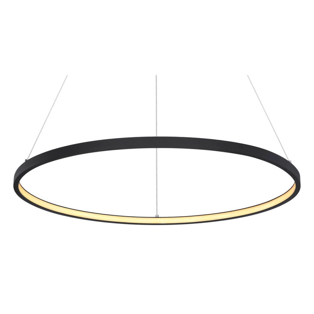 Sleek pendant lamp Ralph round Ø 60.5cm Globo 9007371410972