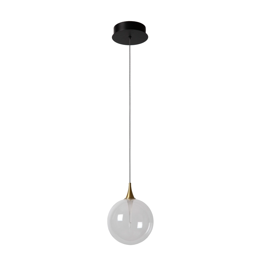 Design LED pendant light Gisela clear - 1x Ø 16cm Premium by Lucide 5411212134769