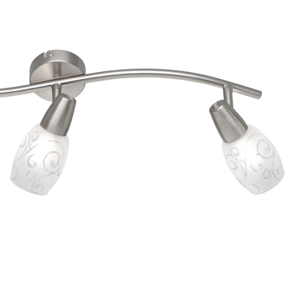 Ceiling light Colmar 3-light nickel matt Trio 4017807305173