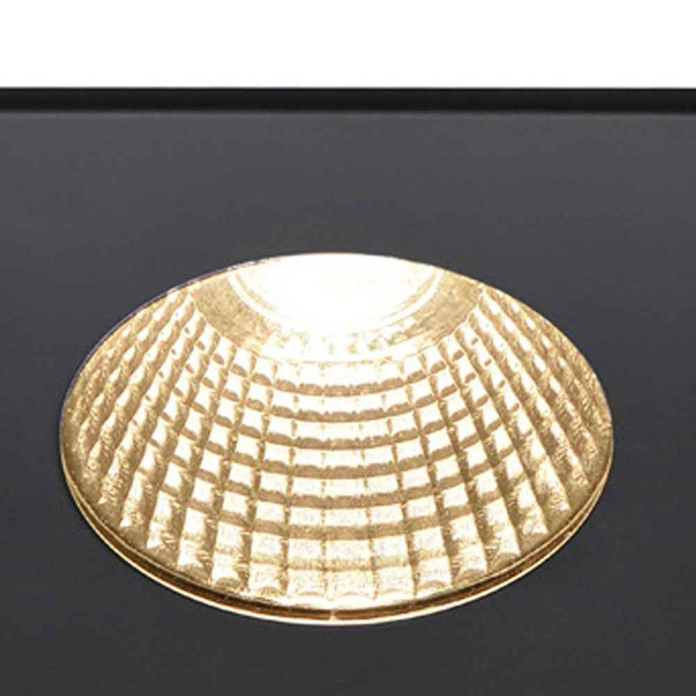 Square recessed spotlight Patta 8cm - 7.3w - 1800-3000K black SLV 4024163222884
