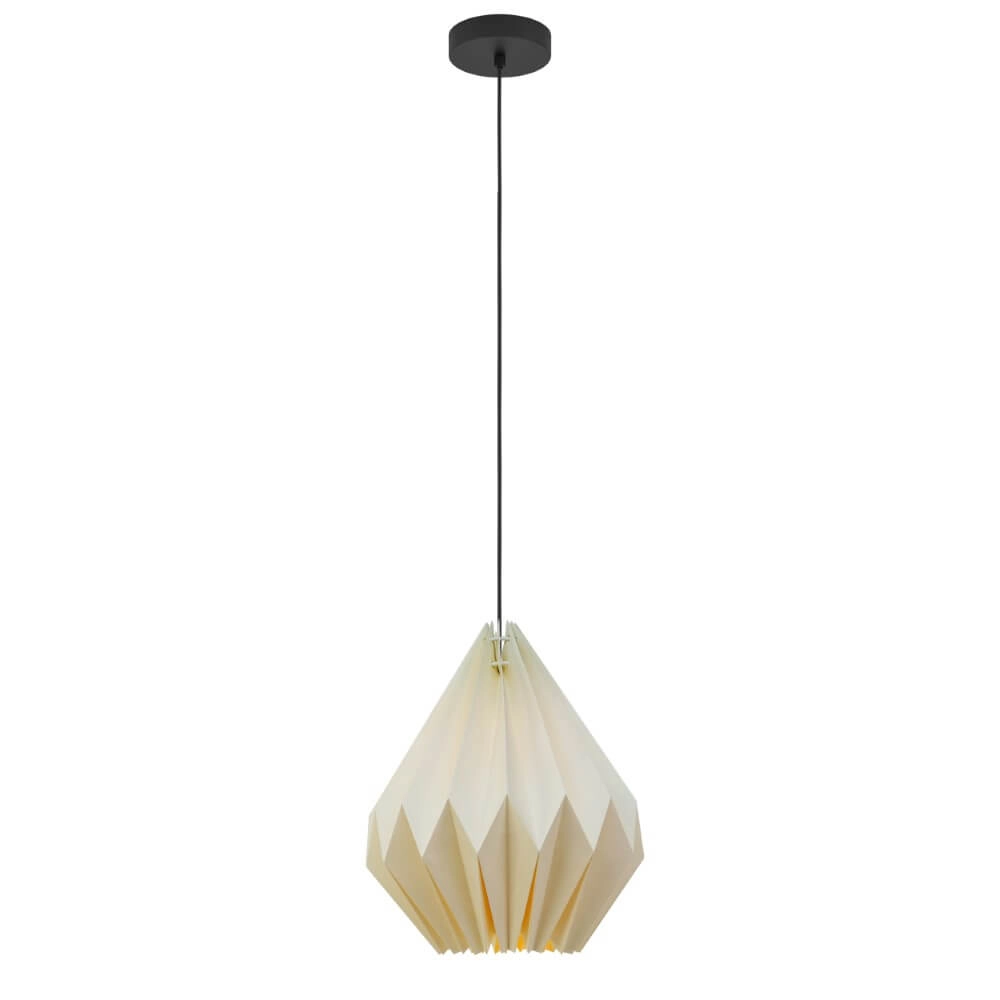 Japandi pendant lamp Minting Ø 31cm Eglo 9002759439323