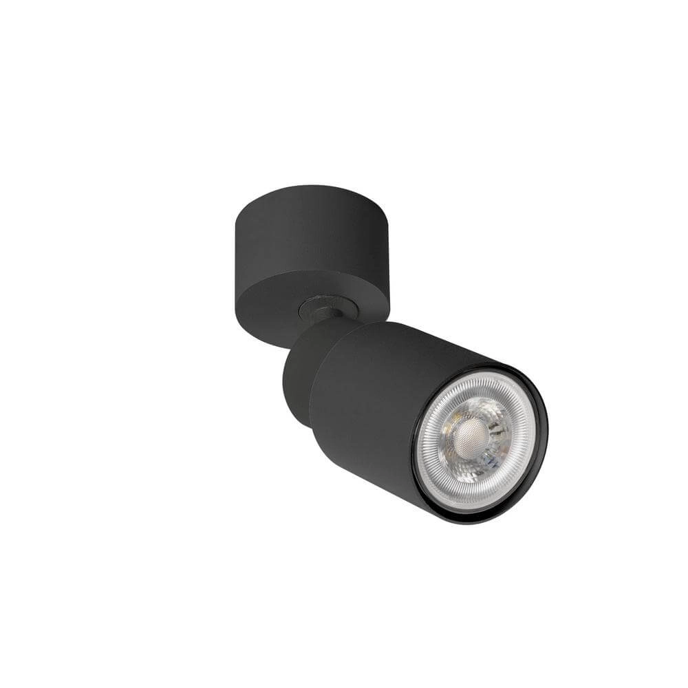 Surface-mounted spot Puri 2.0 Tube black single SLV 4024163294423