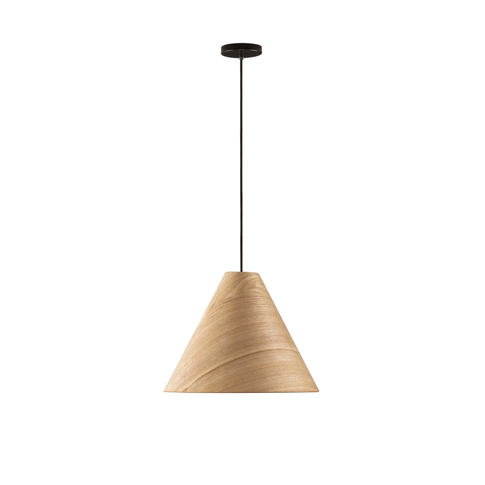 Wooden pendant lamp Elysian Ø 45cm Lyora 5212017468253