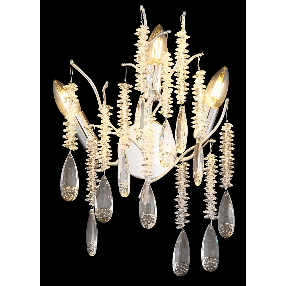 Wall lamp Kinga silver grey Globo 9007371573004