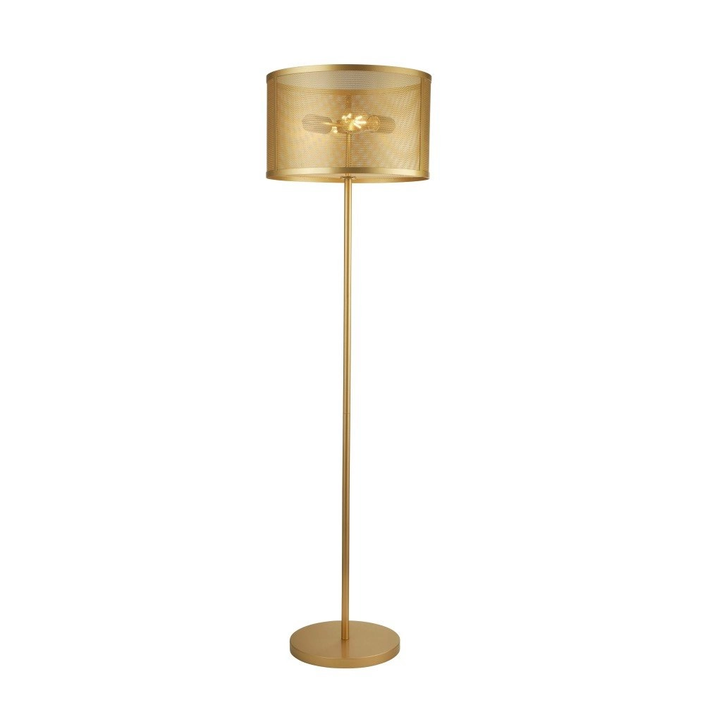 Golden Floor Lamp Fishnet