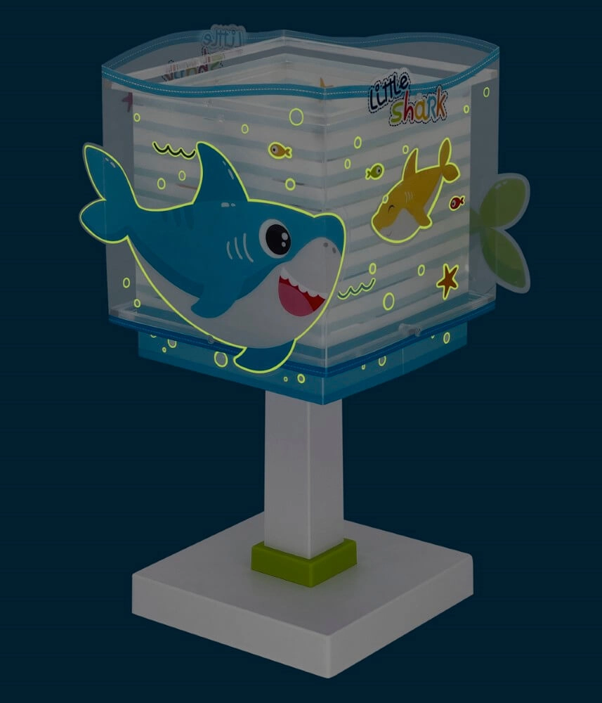 Table lamp Little Shark for children Dalber 8420406634715