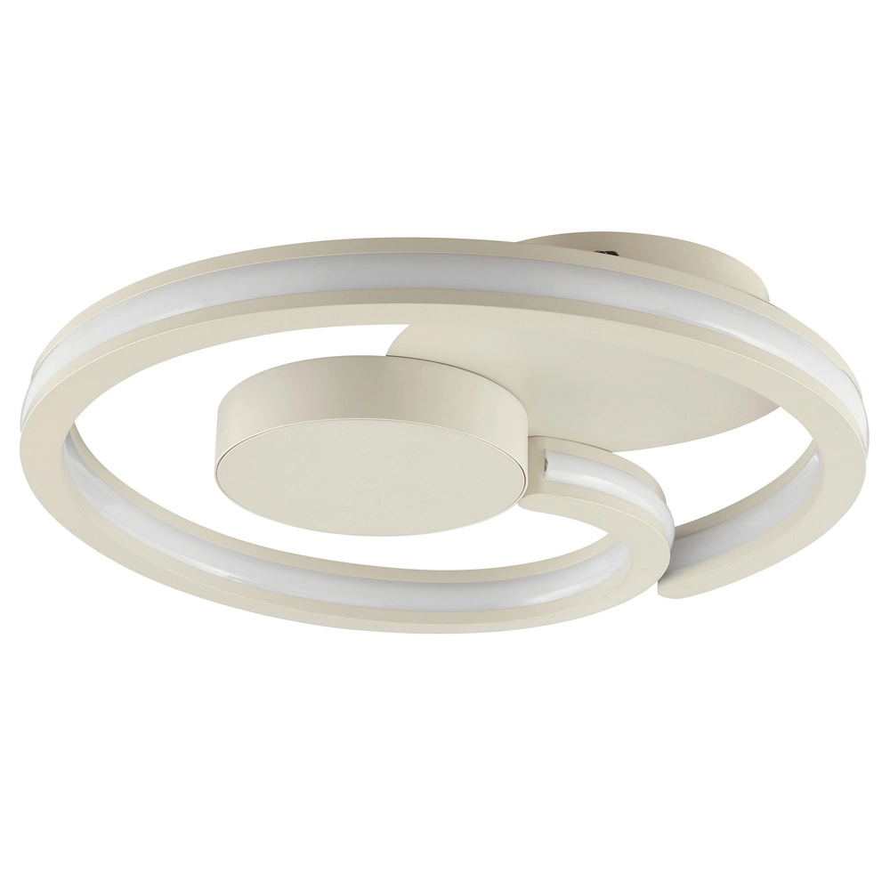 Ceiling lamp beige Revola design Ø 40cm