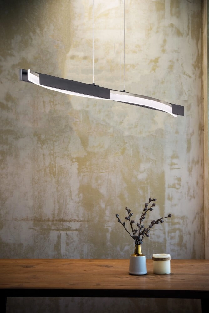 Sleek LED hanging lamp Bridge Fischer & Honsel 4003694607049