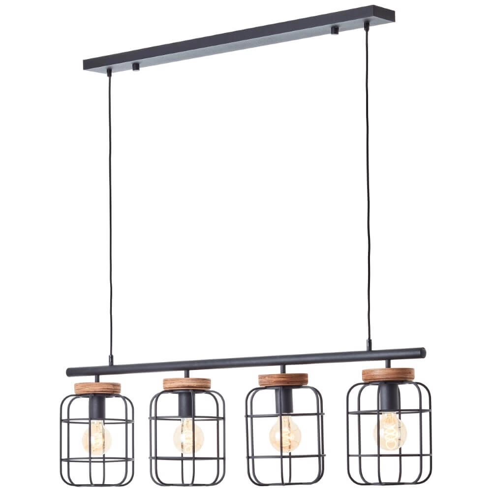 Dining room pendant lamp Gwen 4-light Brilliant 4004353411687