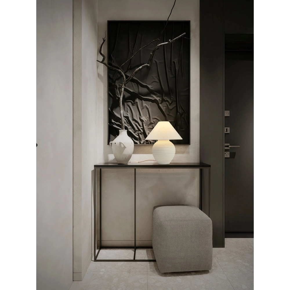 Japandi table lamp Silia beige