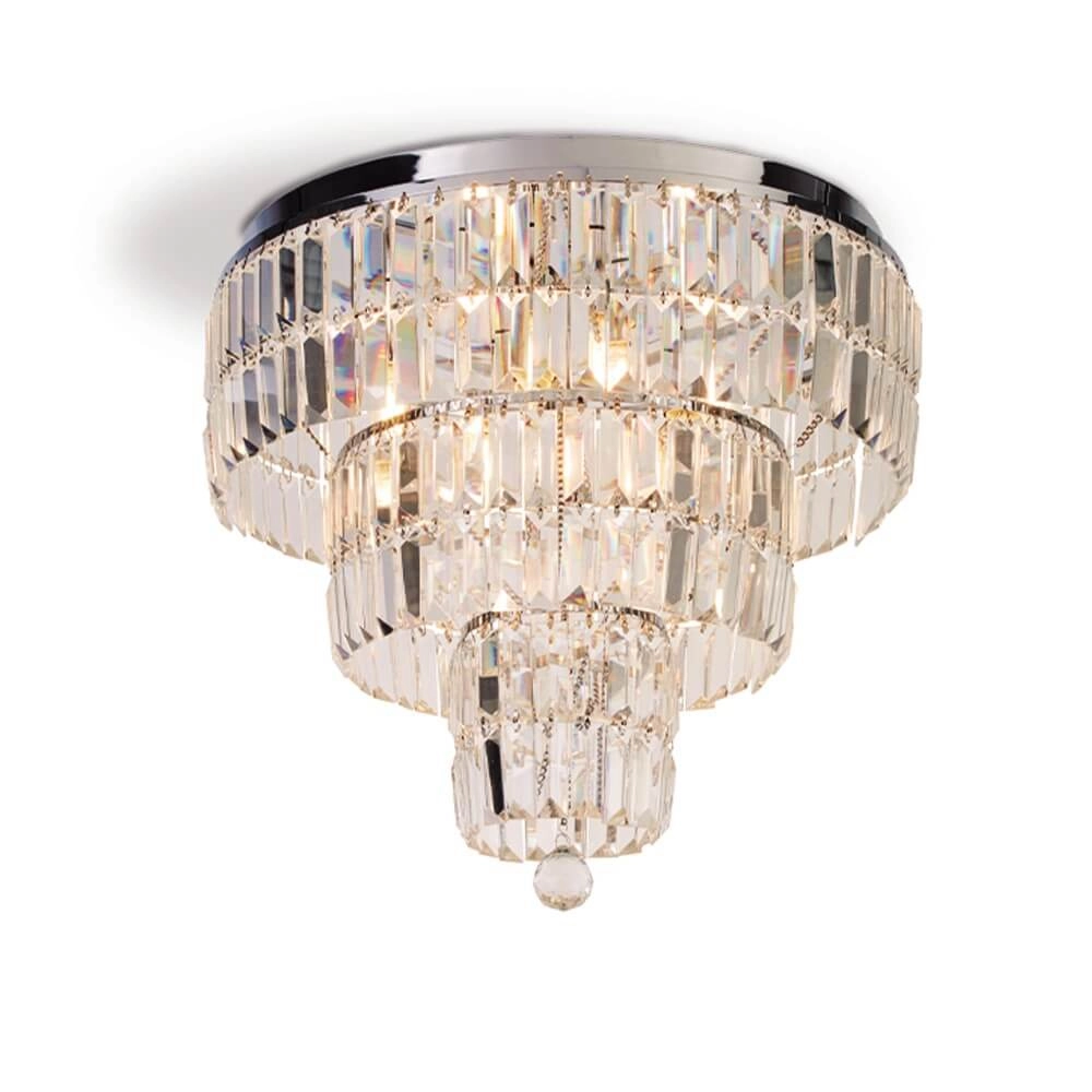 Crystal ceiling lamp Empire Ø 50cm