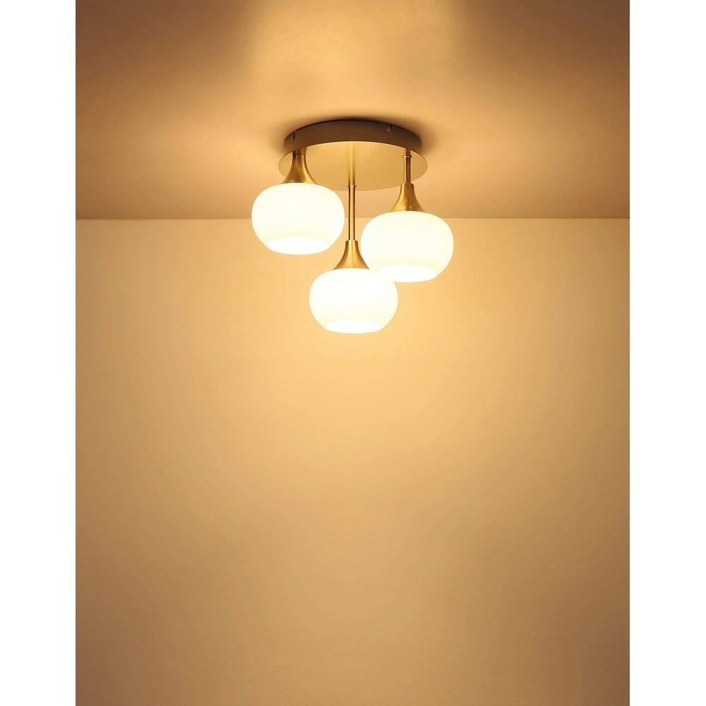 Nickel ceiling lamp Lui Design Globo 9007371580606