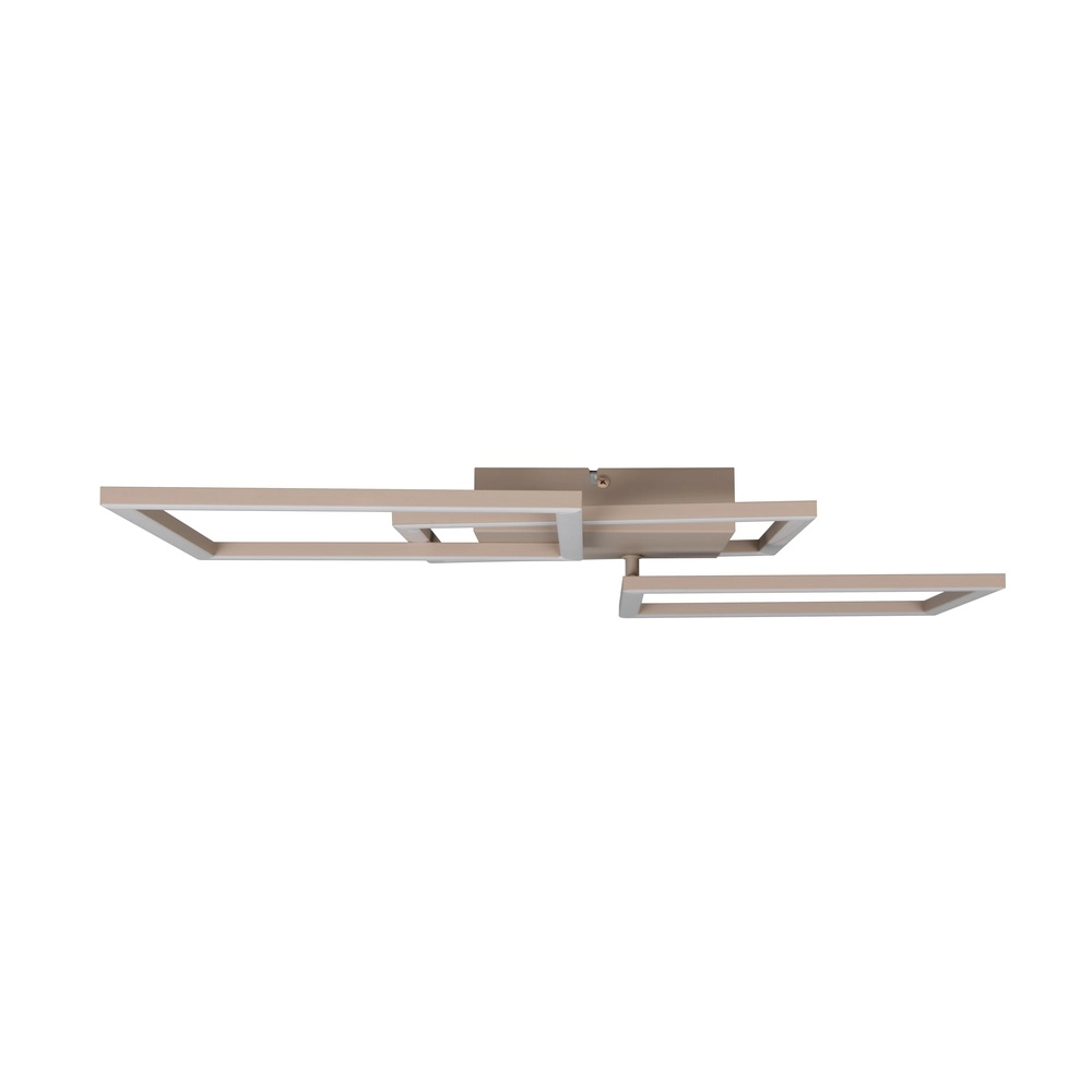 Modern ceiling lamp Trail 74.5cm sand brown