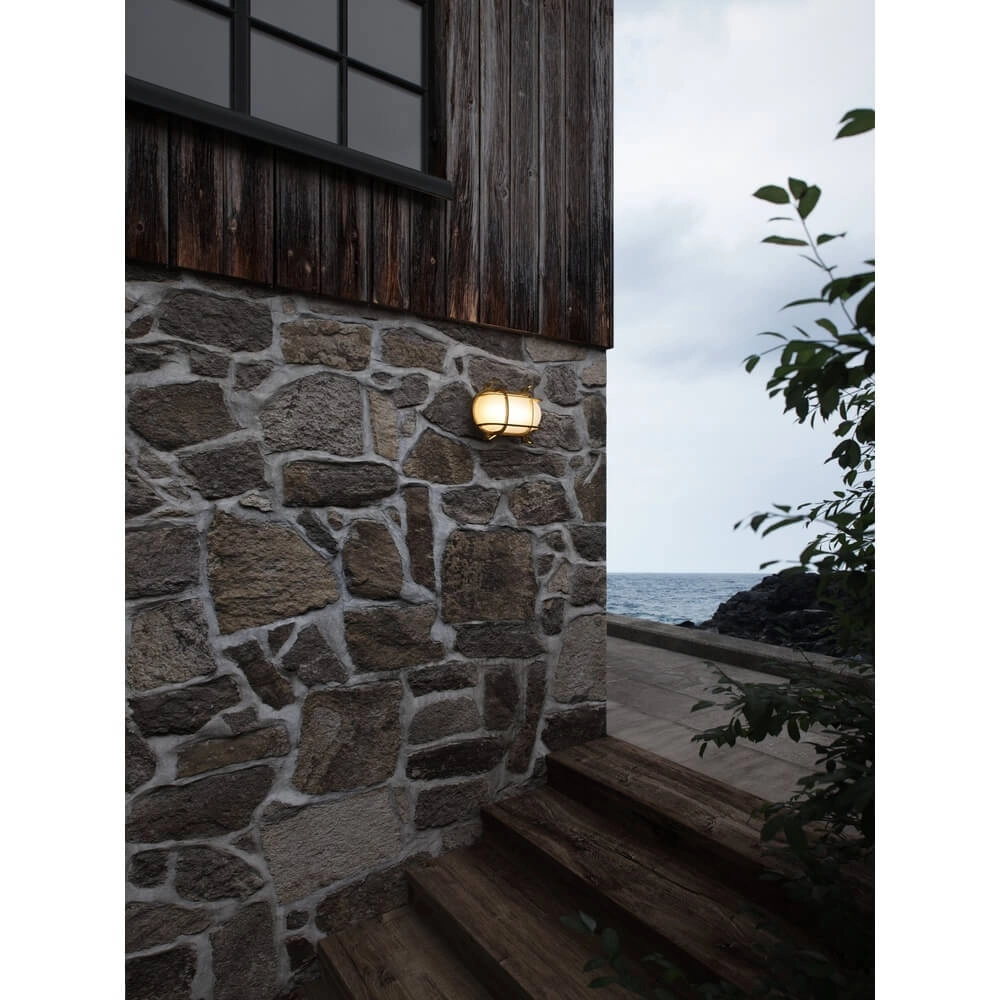 Classic wall lamp Helford brass Nordlux 5701581464681