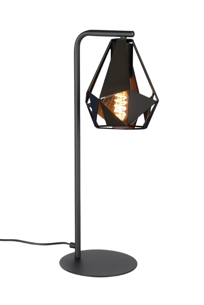 Black table lamp Carlton 5