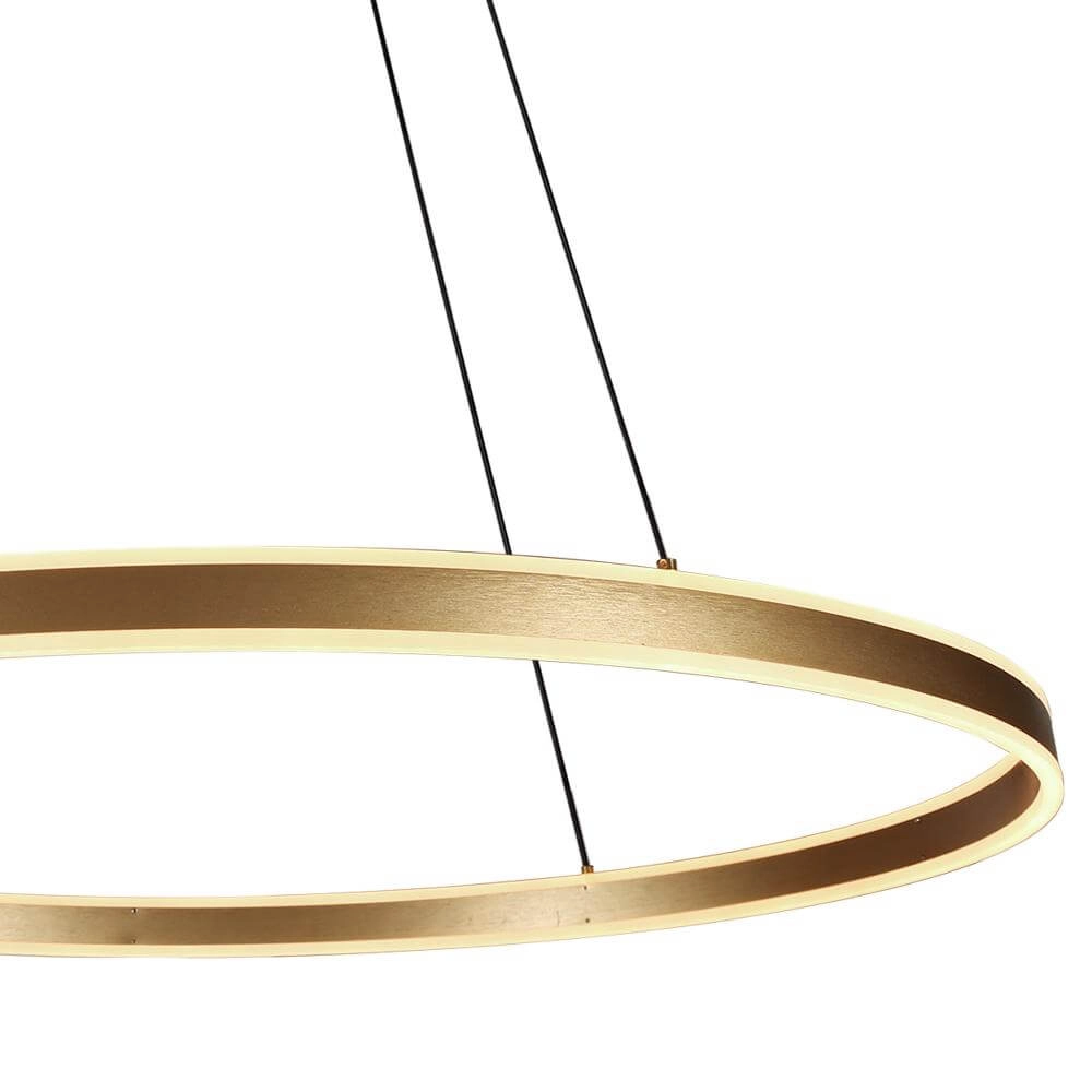 Design pendant lamp Ringlux gold Ø 100cm Steinhauer 8712746171679