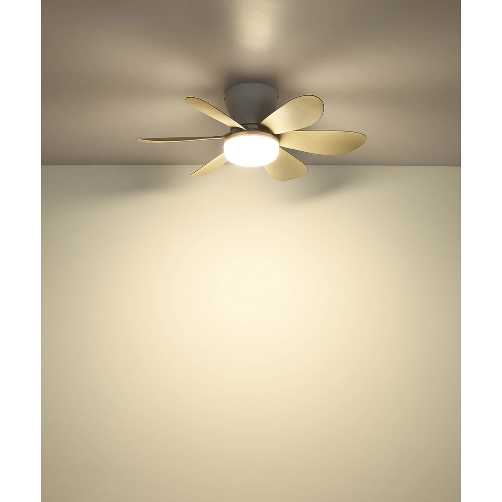 Ceiling fan Delores sand brown Globo 9007371580729