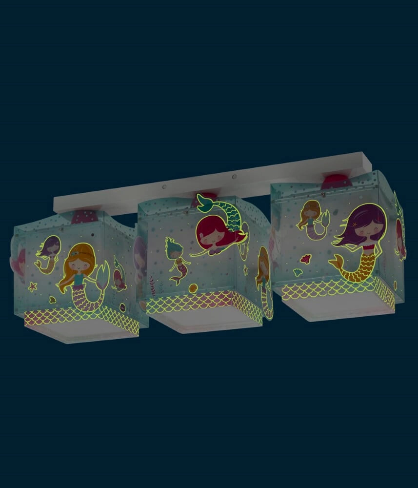 3-light ceiling lamp Mermaids Dalber 8420406634432