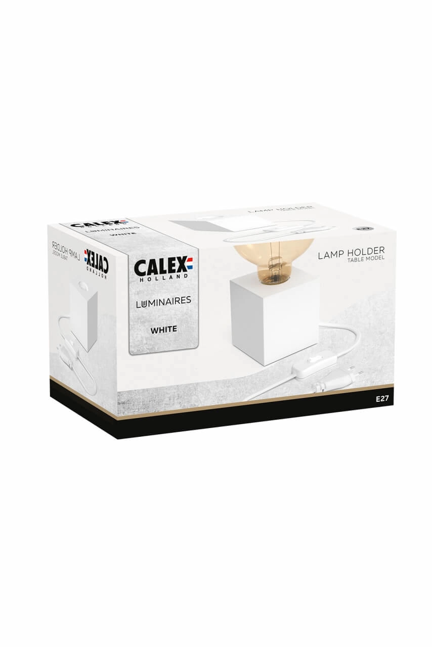 White table lamp Calexa Circle 8712879147992