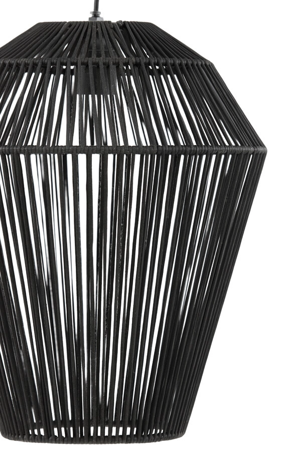 Bohemian pendant lamp Deya black Ø 30cm Light & Living 8717807681142