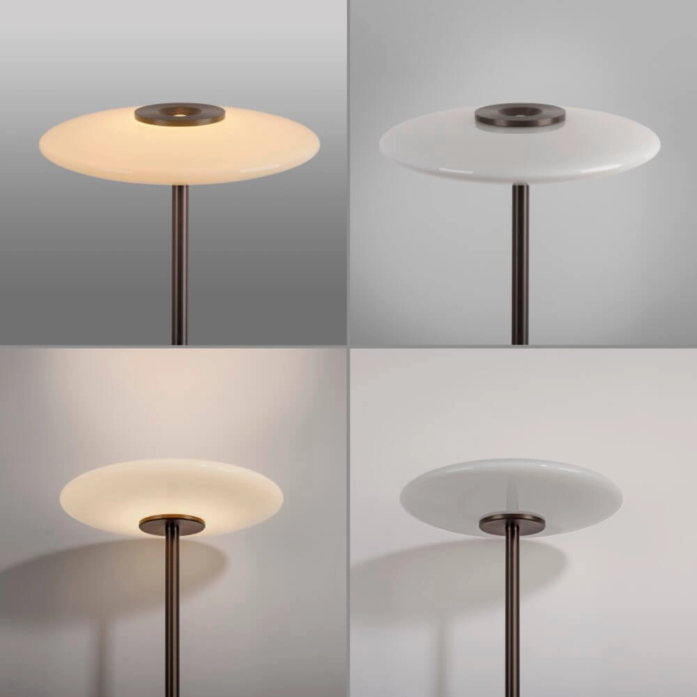 Designer floor lamp Pure Vitrum brown Paul Neuhaus 4012248382714