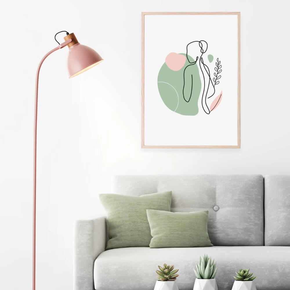 Floor lamp Erena pink Brilliant 4004353412998