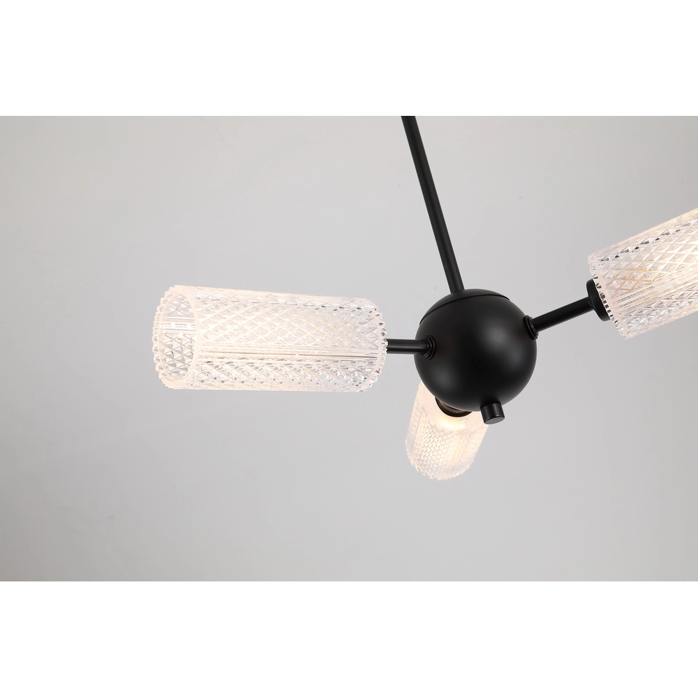 Ceiling lamp Cosmic black 3-lights Searchlight 5053423301624